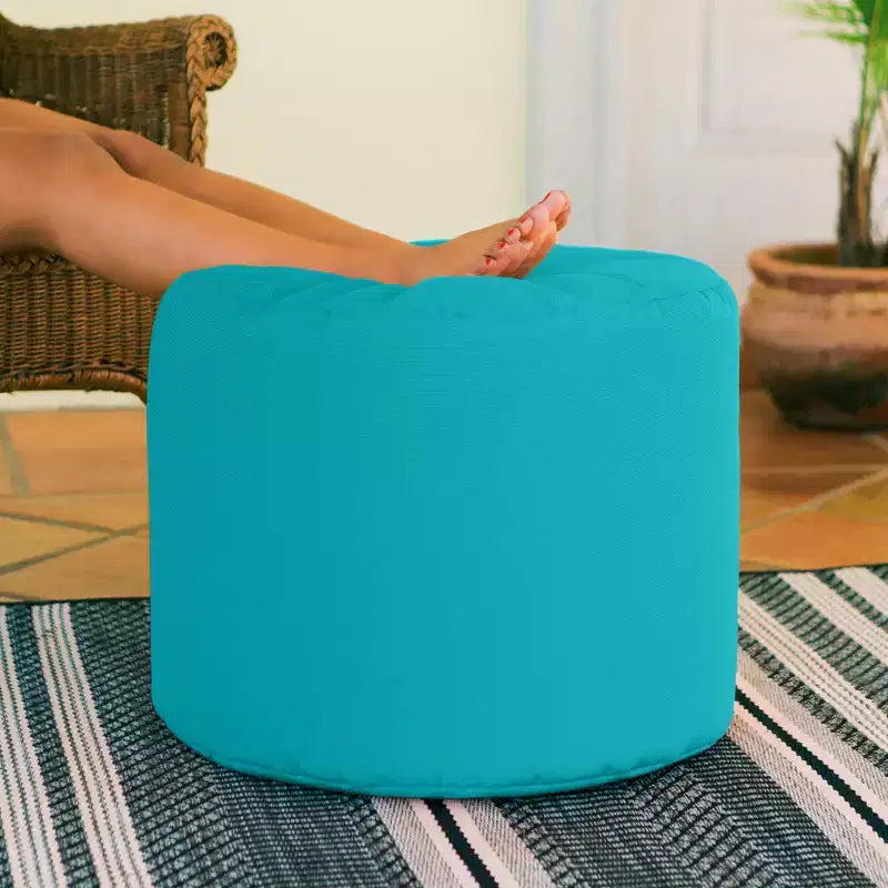 Pouf repose-pieds d'intérieur/extérieur Spring