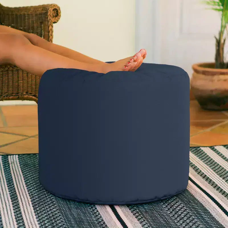 Pouf repose-pieds d'intérieur/extérieur Spring