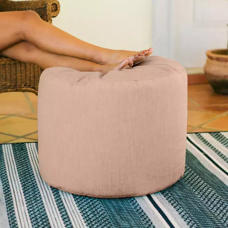 Pouf repose-pieds d'intérieur/extérieur Spring