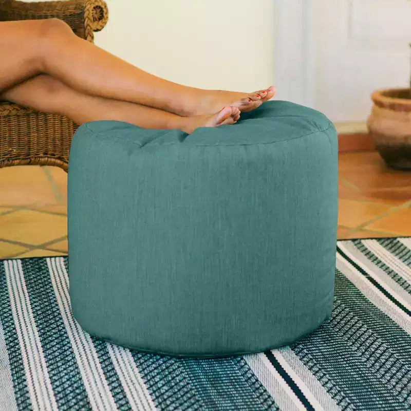Pouf repose-pieds d'intérieur/extérieur Spring