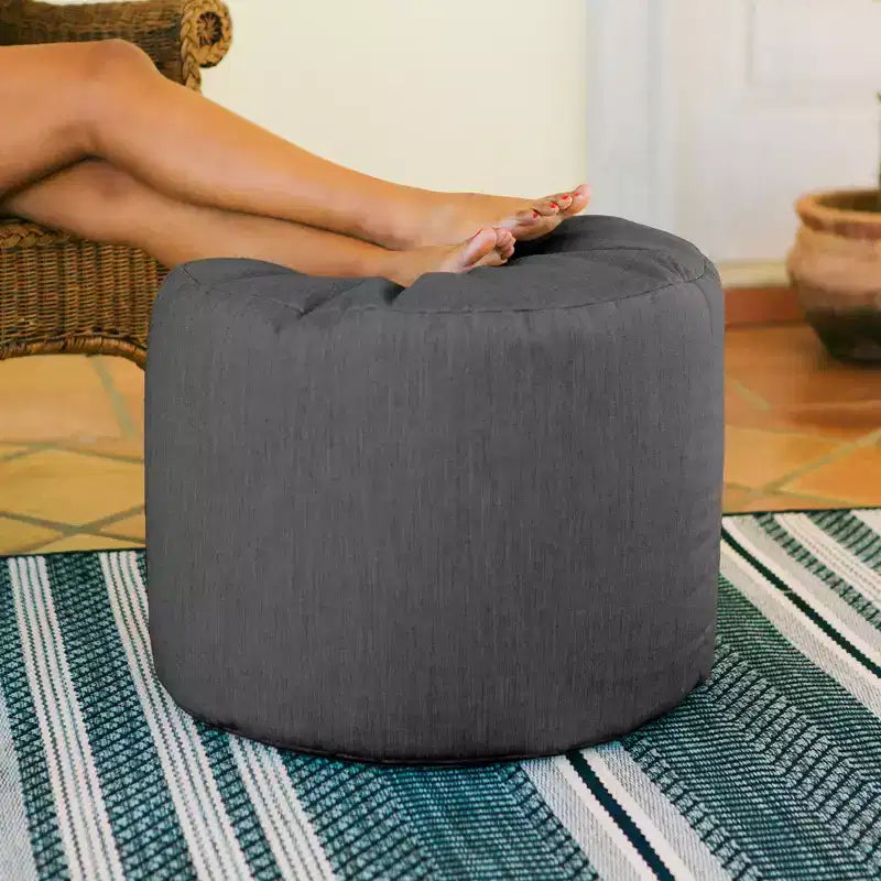 Pouf repose-pieds d'intérieur/extérieur Spring