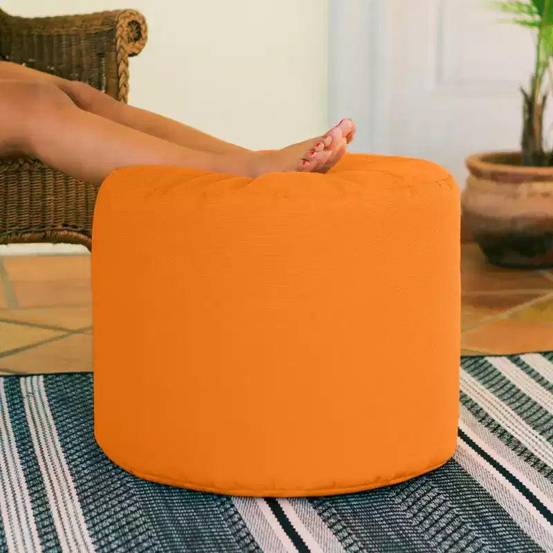 Pouf repose-pieds d'intérieur/extérieur Spring