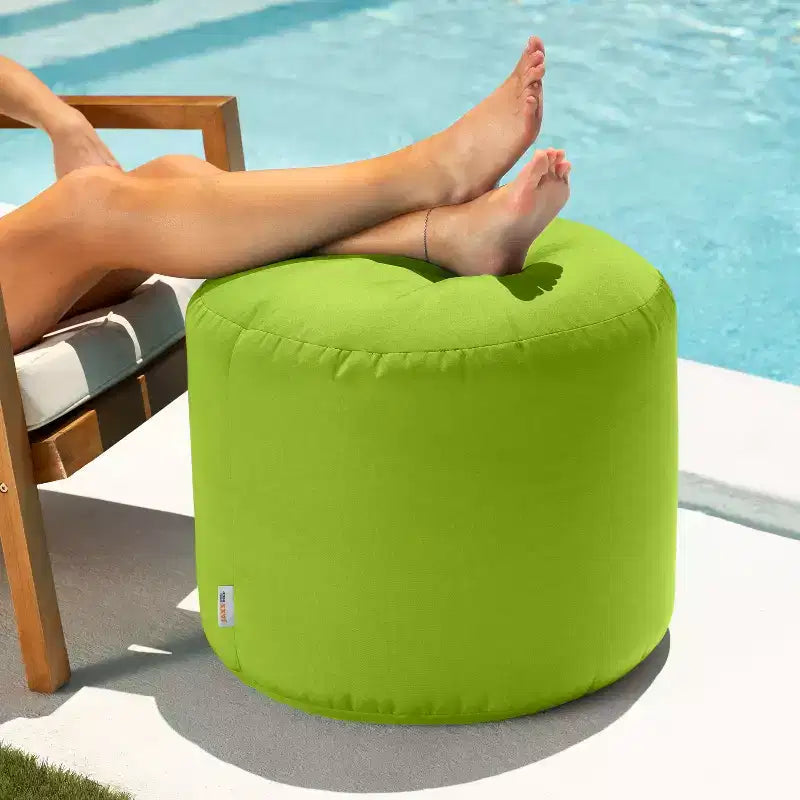 Pouf repose-pieds d'intérieur/extérieur Spring