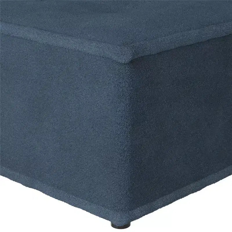 Chaise modulaire sans accoudoirs Paloma avec coussin de dossier