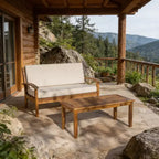 CAUSEUSE PEYTON + TABLE BASSE