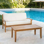 CAUSEUSE PEYTON + TABLE BASSE