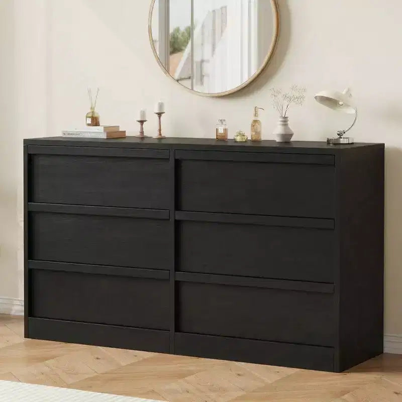 Commode à 3 tiroirs pour chambre à coucher, Armoire de rangement pour vêtements, Organiseur de commode pour placard, salon, couloir, entrée, Rangement vertical, Naturel