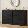 Commode à 3 tiroirs pour chambre à coucher, Armoire de rangement pour vêtements, Organiseur de commode pour placard, salon, couloir, entrée, Rangement vertical, Naturel