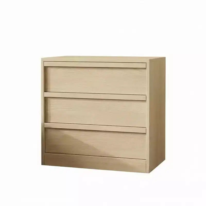 Commode à 3 tiroirs pour chambre à coucher, Armoire de rangement pour vêtements, Organiseur de commode pour placard, salon, couloir, entrée, Rangement vertical, Naturel