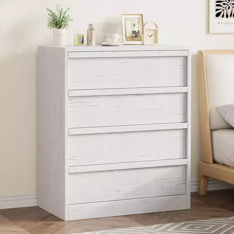 Commode à 3 tiroirs pour chambre à coucher, Armoire de rangement pour vêtements, Organiseur de commode pour placard, salon, couloir, entrée, Rangement vertical, Naturel