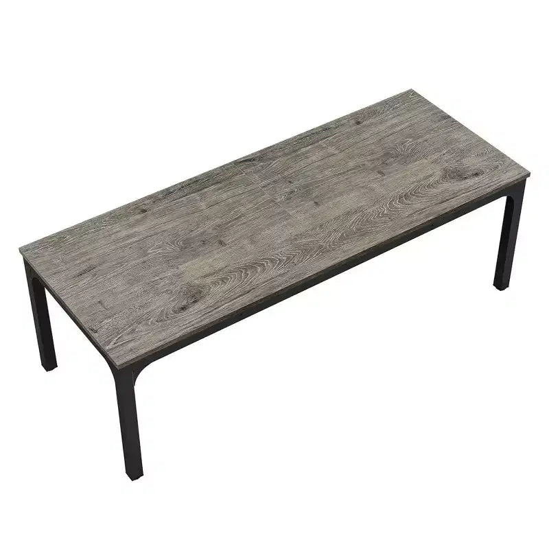 Table à manger rustique 6-8 personnes de 199,9 cm, table de cuisine et de bureau moderne résistante aux rayures et à l'eau