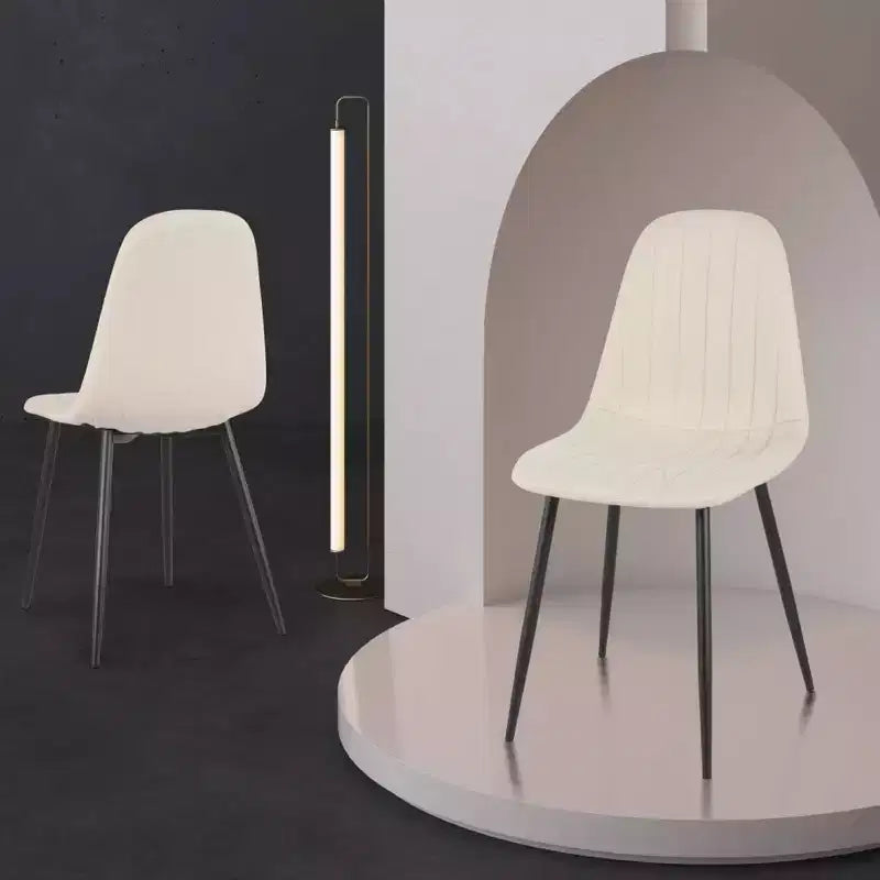 Lot de 4 chaises de salle à manger Artie Beige