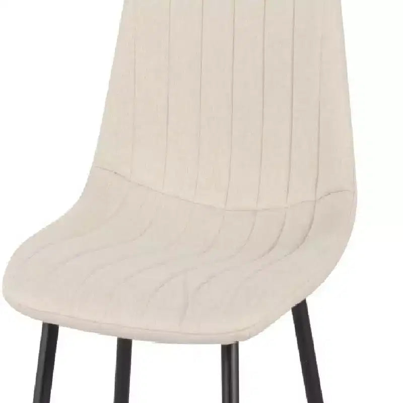 Lot de 4 chaises de salle à manger Artie Beige