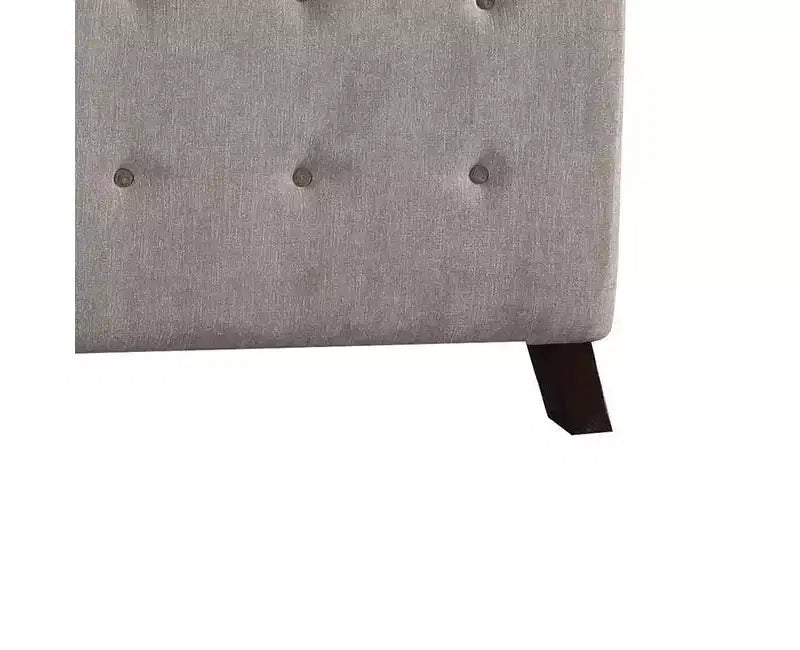Canapé Cyndi 36 po en velours marron clair