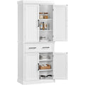 Meuble de rangement de cuisine en bois Yaheetech avec portes et étagères