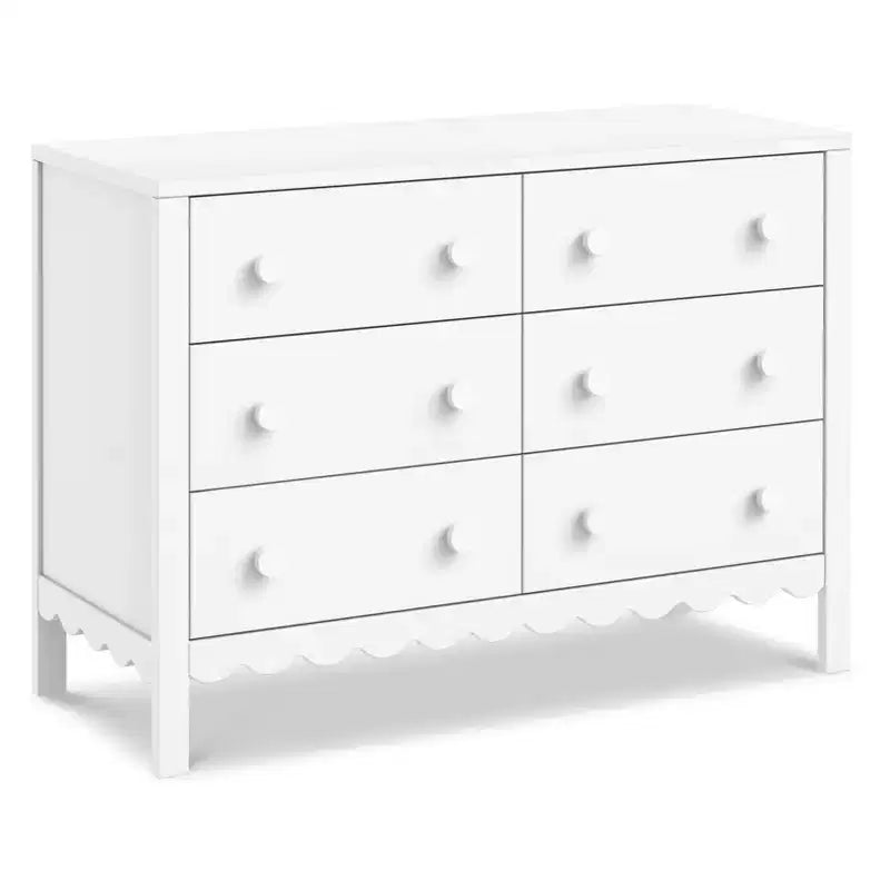 Commode à 6 tiroirs Scallop