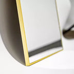 Miroir Mural de Porte 14x48/16x50 Pleine Longueur à Suspendre pour Chambre à Coucher Salle de Bain