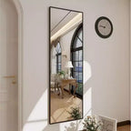HOMLUX 14x48/16x50 Door Wall Mount Mirror Full Length Hanging Mirror Bedroom Bathroom