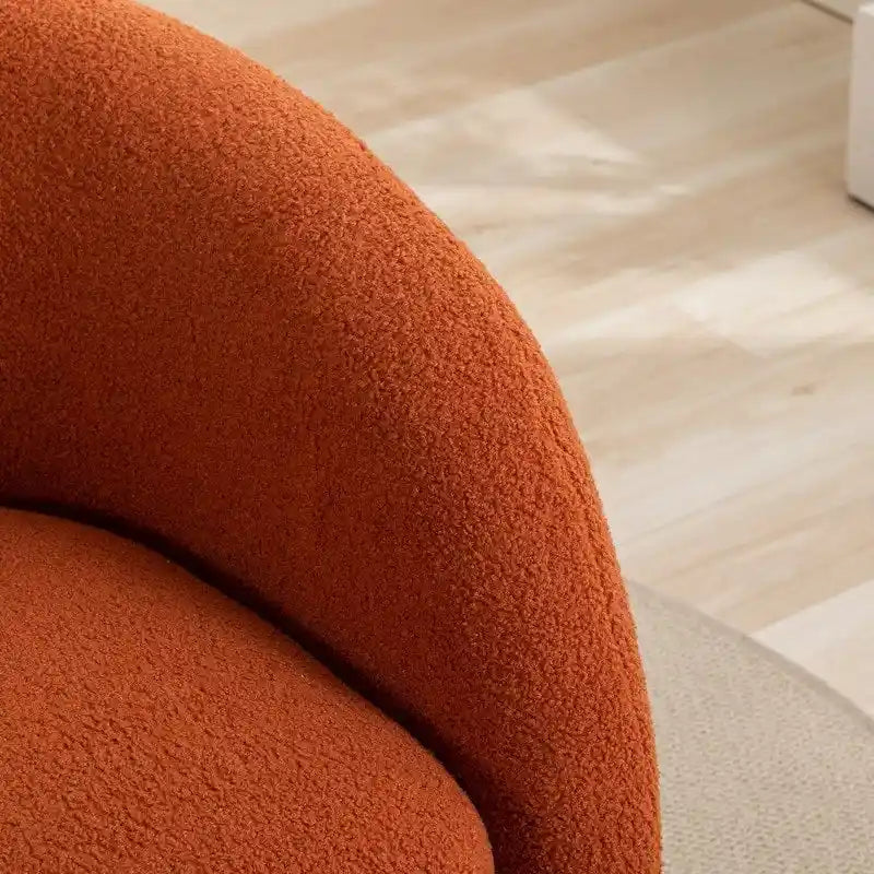 Lot de 2 fauteuils d'appoint pivotants à 360° SEYNAR Modern Glam Rembourrés