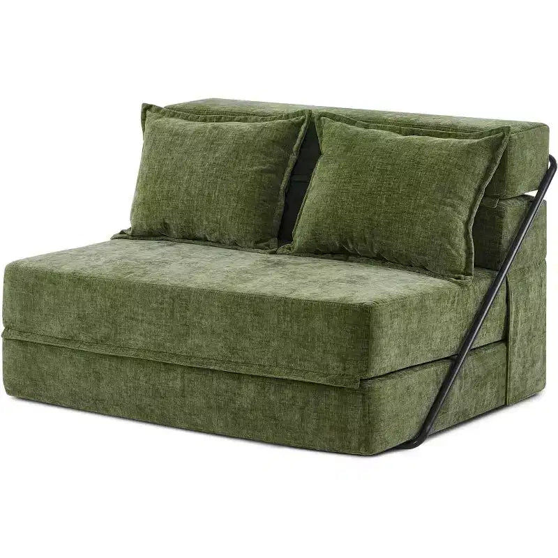 VINGLI Canapé-lit futon Canapé convertible Fauteuil-lit Canapé de sol Lit simple Petit canapé Matelas pliant Canapés
