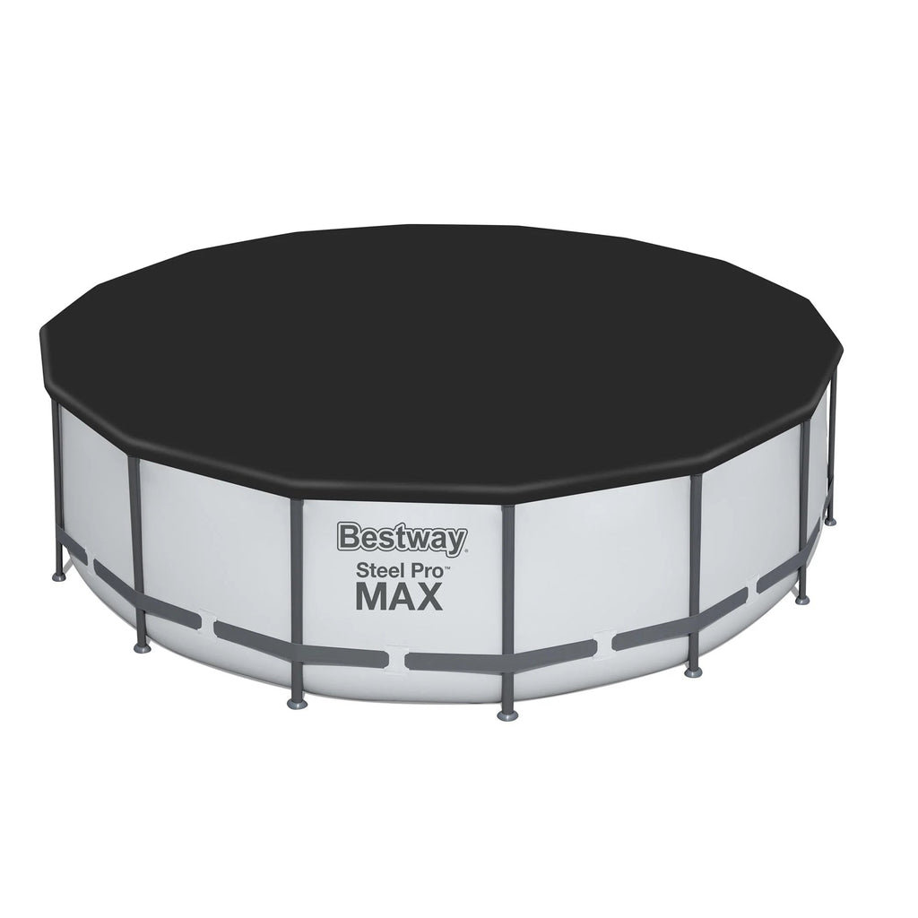 Piscine hors sol ronde Bestway Steel Pro MAX avec pompe et bâche